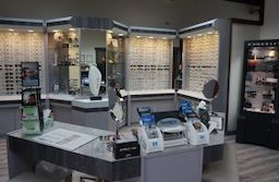 Interior of Family Eye Health's optical